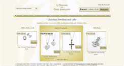 Desktop Screenshot of oakschristianjewellery.co.uk
